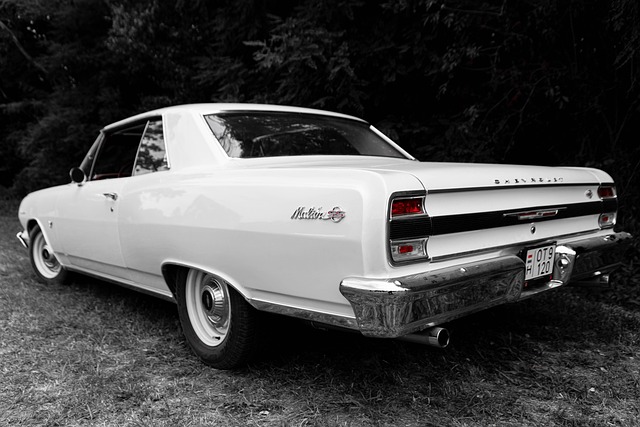 A vintage Chevrolet Impala muscle car, representative of Dean Winchester's iconic ride