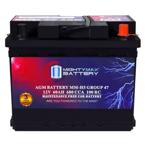 Mighty Max MM-H5 Start-Stop AGM Battery
