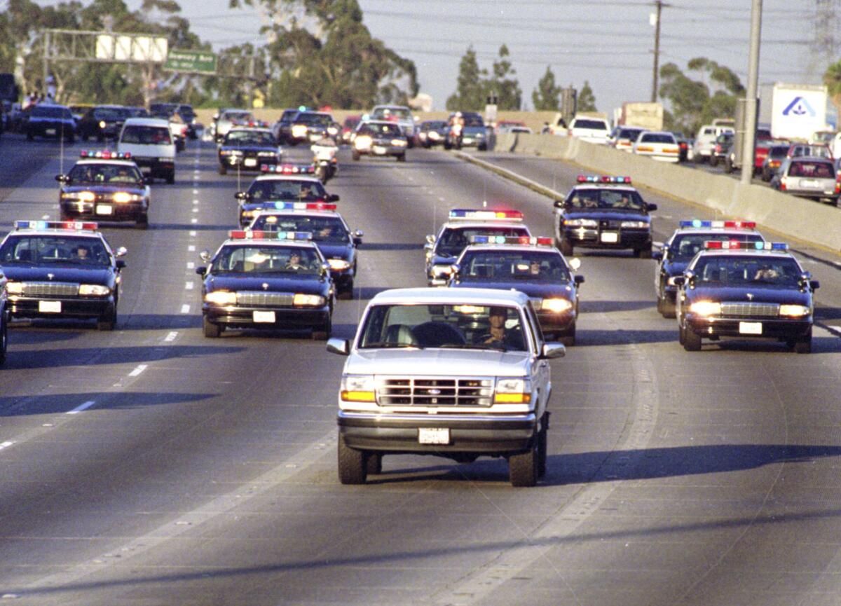 How Long was the Oj Car Chase