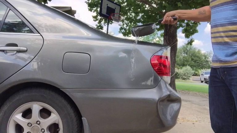 How to Get a Dent Out of Your Car