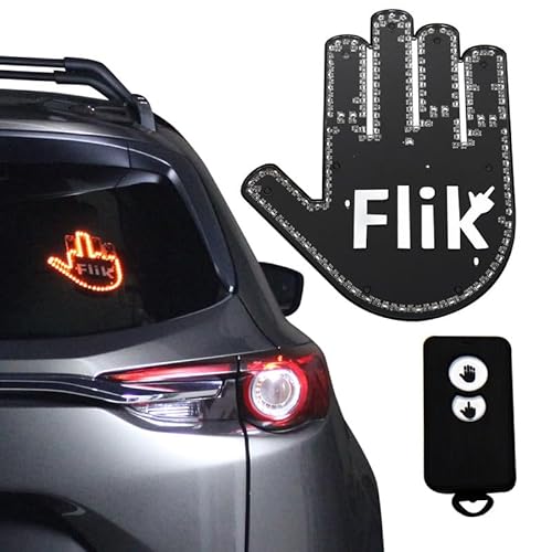 Middle Finger Light for Car