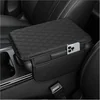 Stacool upgraded car center console armrest cover with side storage pockets