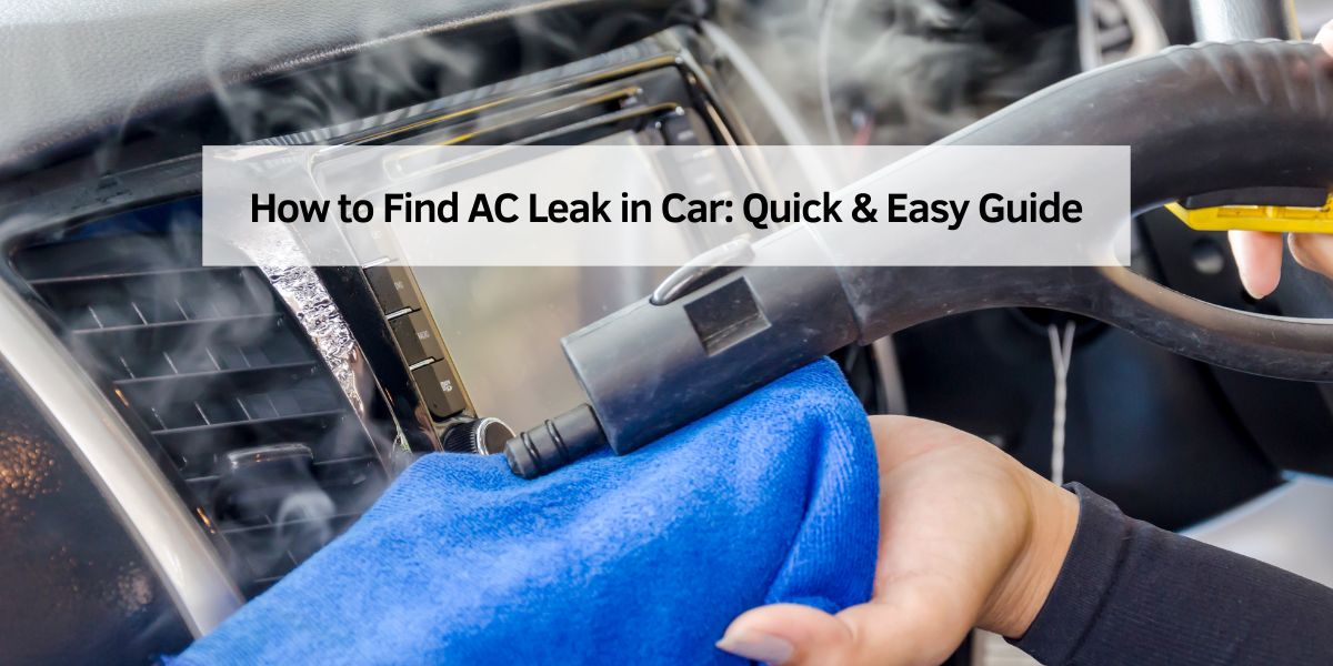 How to Find AC Leak in Car