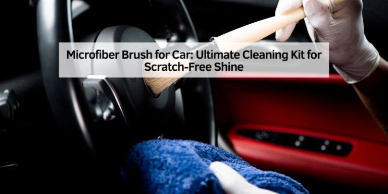 Microfiber Brush for Car