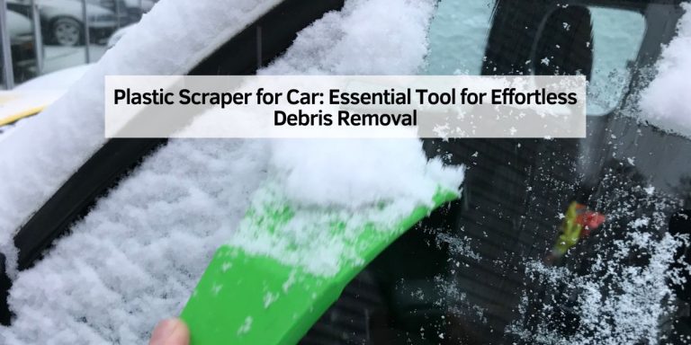 Plastic Scraper for Car