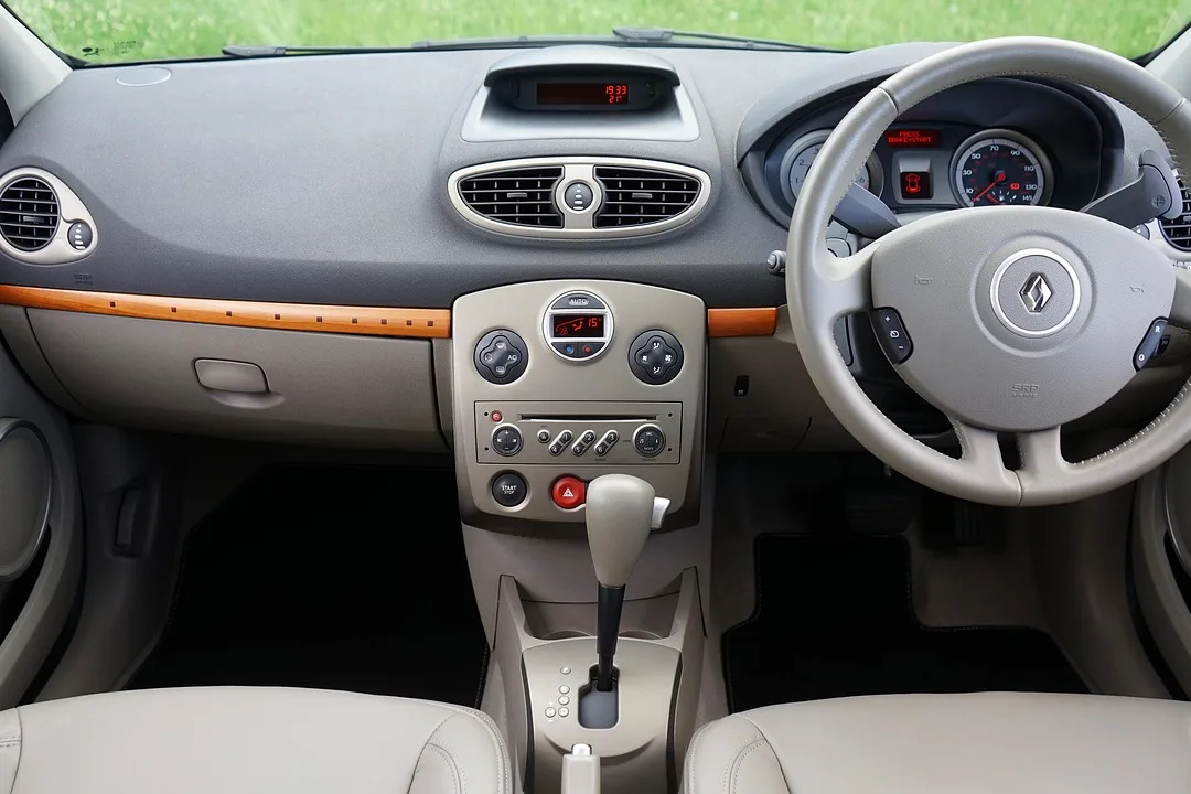 Automatic cars commonly have 6 to 10 gears Automatic transmission gear lever inside a modern car interior