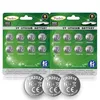 Toyohira 16-pack assorted CR2032, CR2025 and CR2016 3V lithium coin batteries