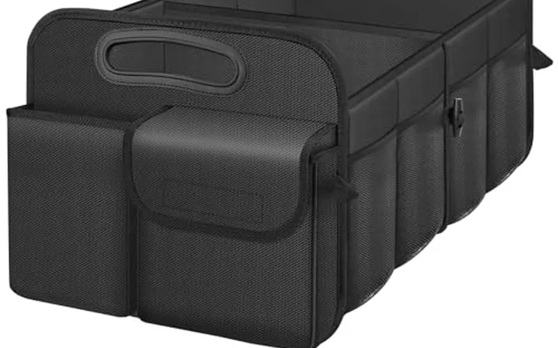 Femuar large-capacity waterproof collapsible car trunk organizer