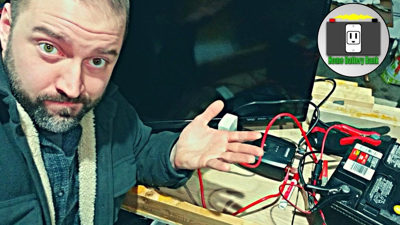 How Long Will a Car Battery Power a Tv