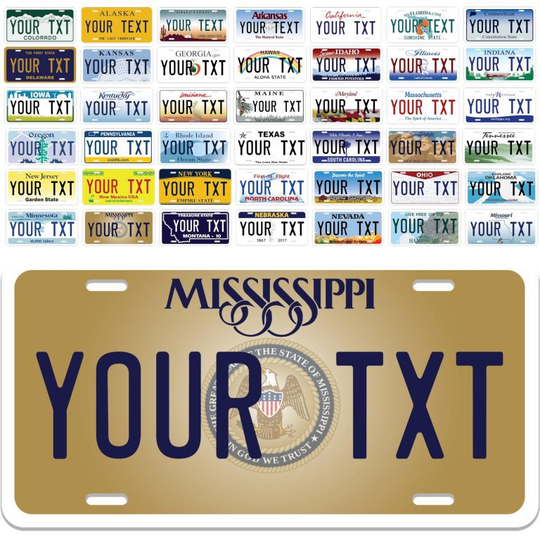 How Much is a Car Tag in Mississippi