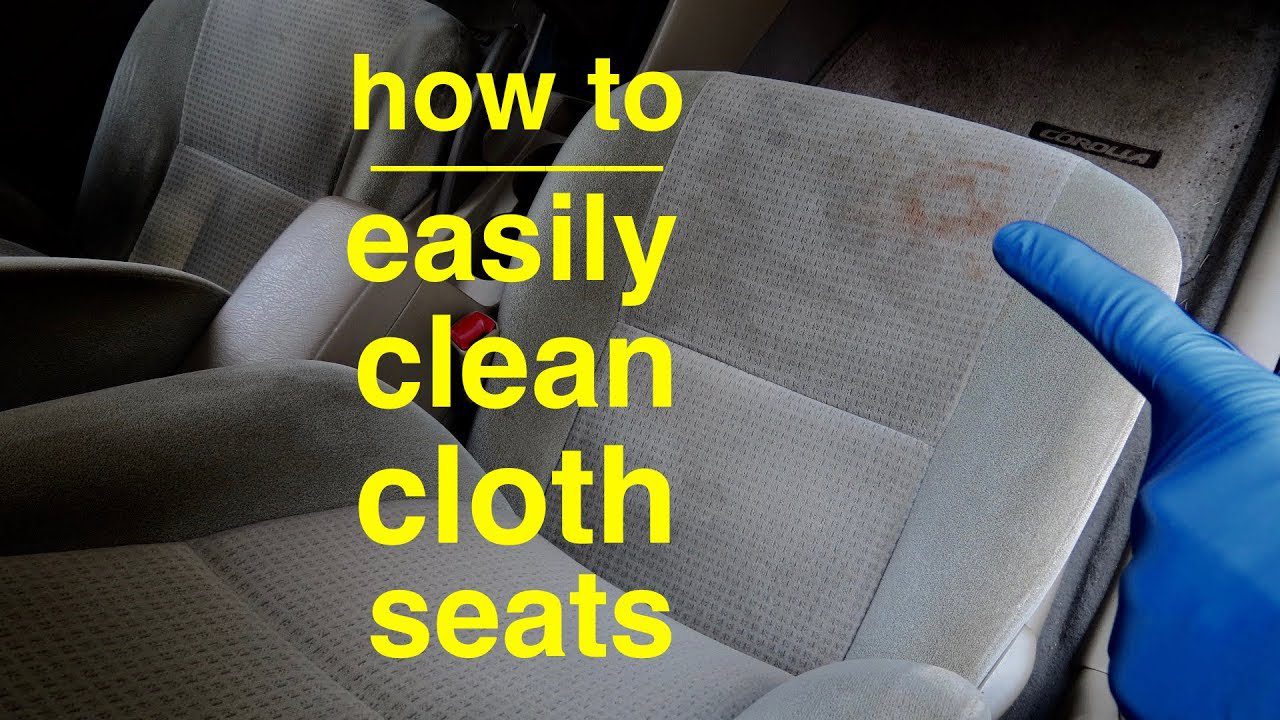 How to Clean the Car Seats