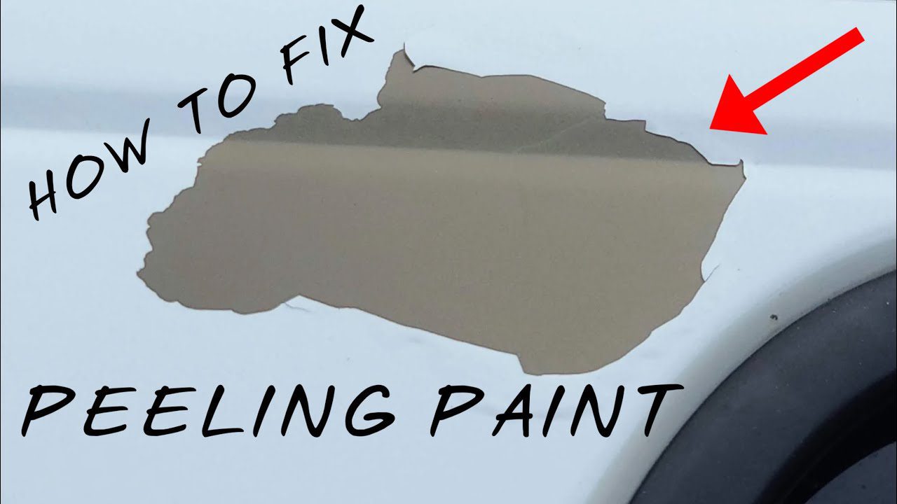 How to Fix Paint Peeling on Car