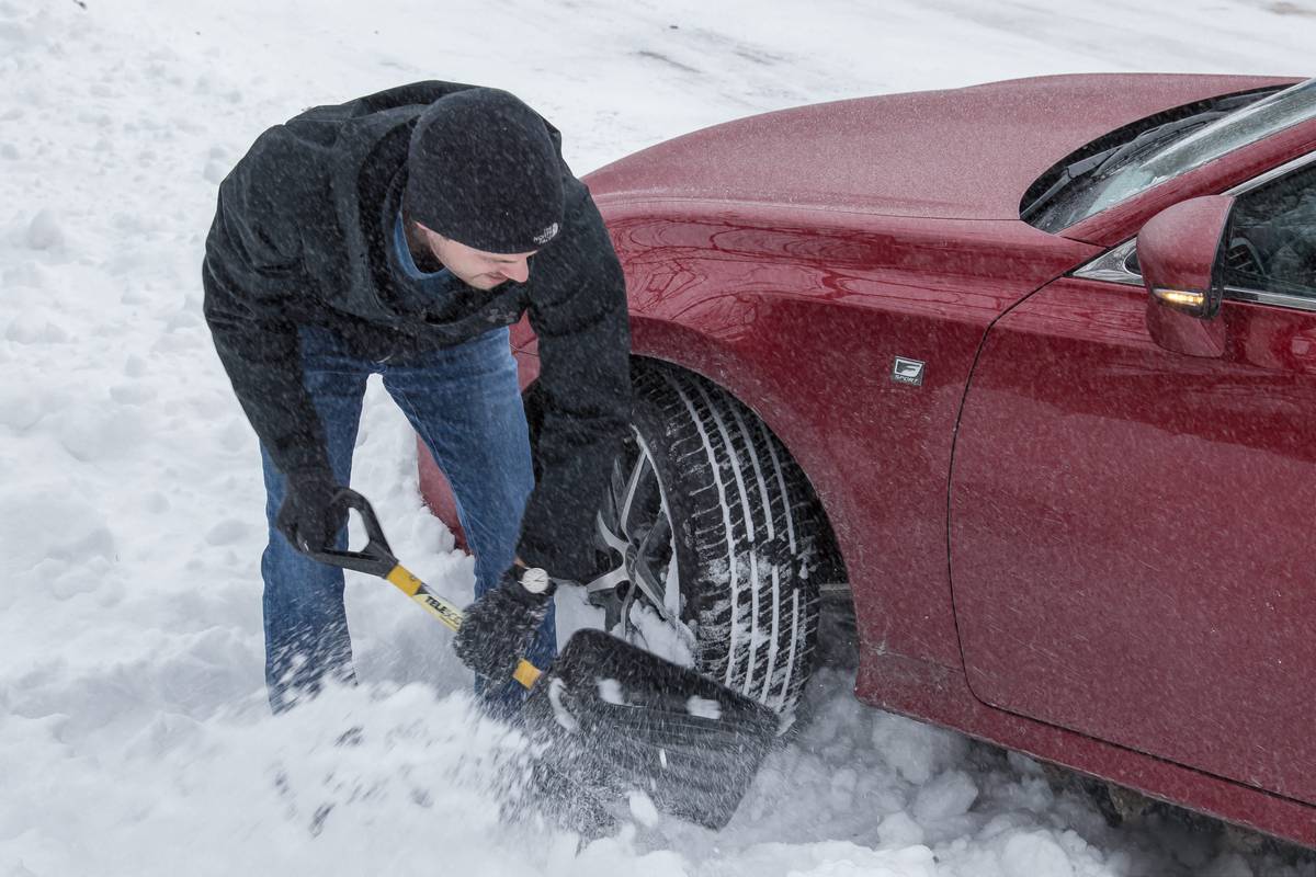 How to Get a Car Unstuck from Snow