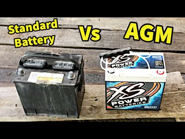 Is a Car Battery Std Or Agm