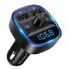 LENCENT Bluetooth FM transmitter wireless radio car adapter