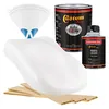 Custom Shop Arctic White Flat Matte Urethane Paint Quart Kit