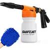 SwiftJet foam gun and microfiber wash mitt car wash kit