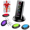 Reyke key finder remote with four color-coded receivers
