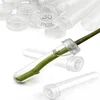 Geuoaoa 30-Pack Floral Water Tubes with Caps