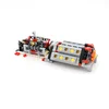 Technic-compatible gearbox with V16 engine model kit