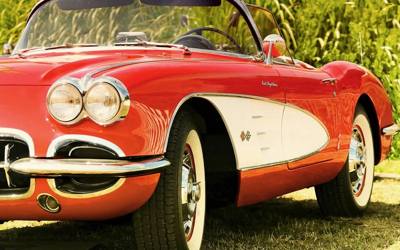 1958 Chevrolet Corvette C1, the same base model used for will.i.am's custom Willvette build