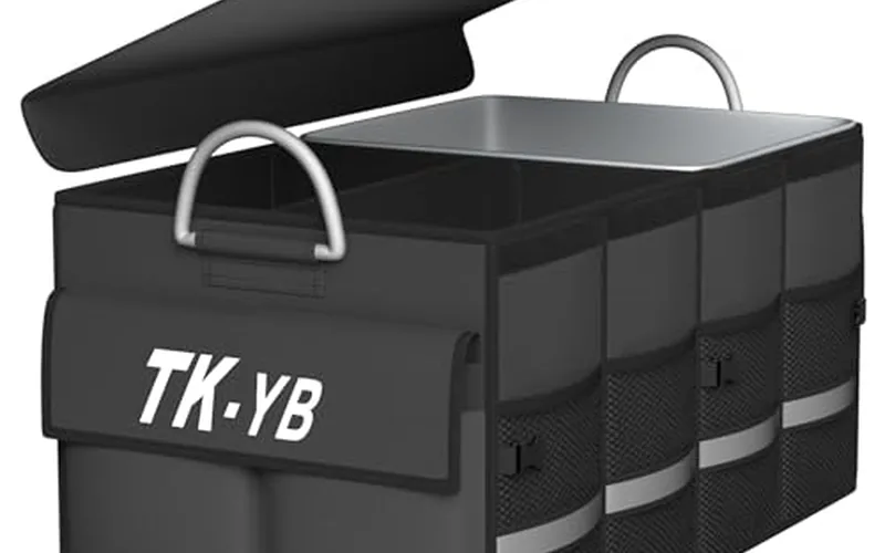 TK-YBX1ZSQ SUV trunk organizer with removable cooler bag