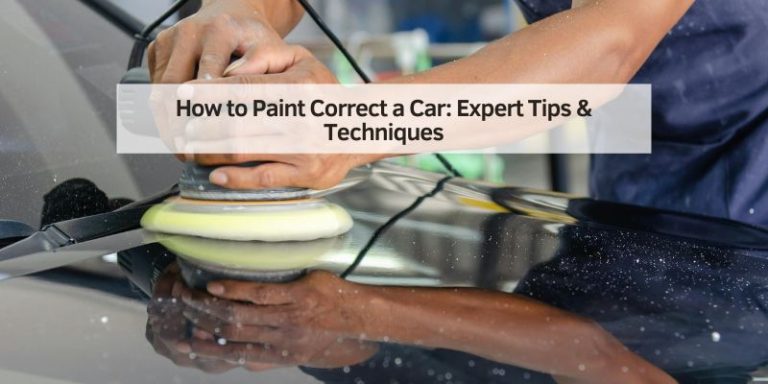 How to Paint Correct a Car