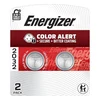 Energizer CR2032 3V lithium coin batteries, 2-pack blister card