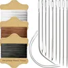 VONEEDL upholstery sewing repair kit with waxed thread and needles
