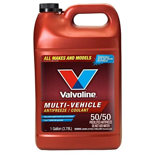 Valvoline Multi-Vehicle 50/50 antifreeze coolant 1 gallon jug