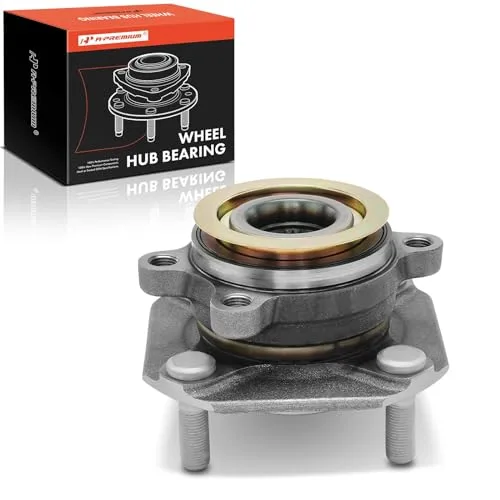 A-Premium Front Wheel Bearing and Hub Assembly with 4-Lug Compatible with Nissan Sentra 2007-2012, L4 2.0L and 4-Wheel ABS Model Only