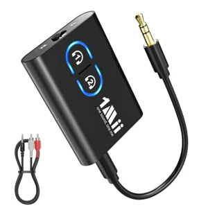 1Mii Bluetooth 5.3 dual link aptX adaptive low latency audio receiver