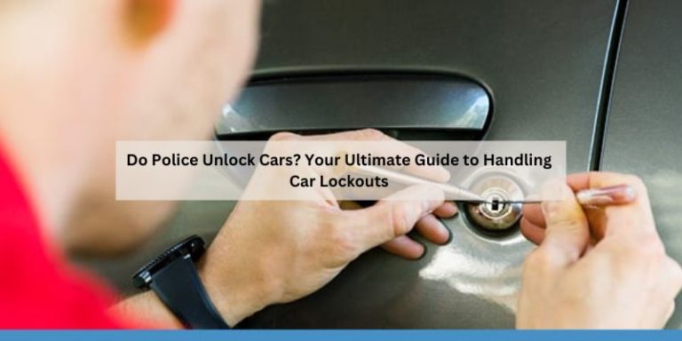 Do Police Unlock Cars