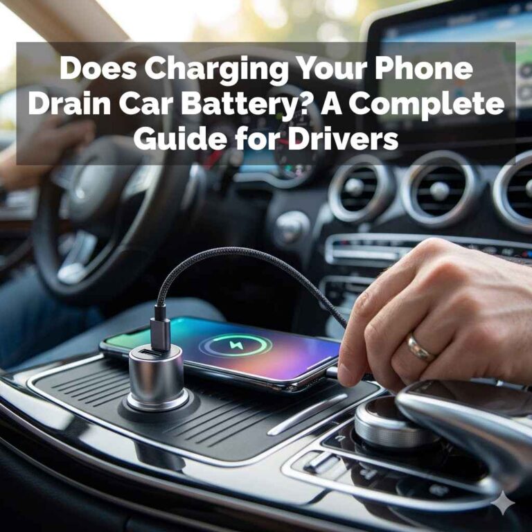 Does Charging Your Phone Drain Car Battery