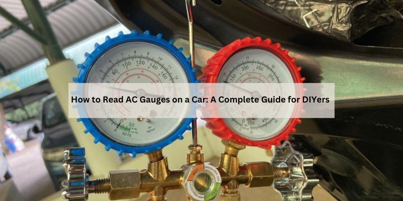 How to Read AC Gauges on a Car