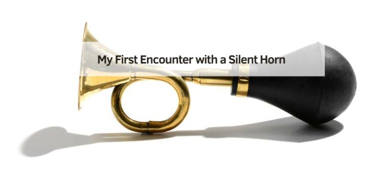 My First Encounter with a Silent Horn