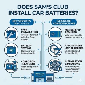 Does Sam's Club Install Car Batteries? Your Complete Guide