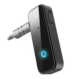 Ankilo 2-in-1 Bluetooth 5.4 AUX adapter for car audio
