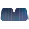 BDK accordion windshield sun shade, iridescent finish