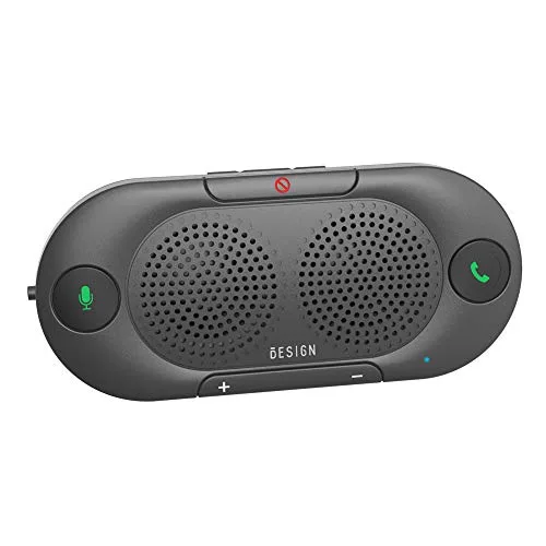 Besign BK06 Bluetooth 5.0 visor-clip car speakerphone with dual 2W speakers