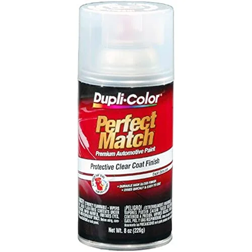 Dupli-Color Perfect Match clear coat aerosol spray can, 8 ounce