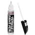 White automotive touch-up paint pen for scratch repair.