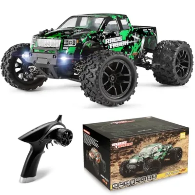 HAIBOXING 18859 1:18 scale 4WD remote control car with its 2.4GHz transmitter and retail box