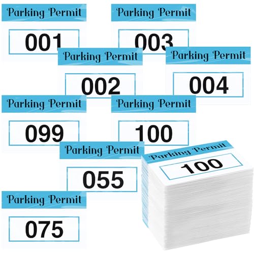 Parking Decals for Cars
