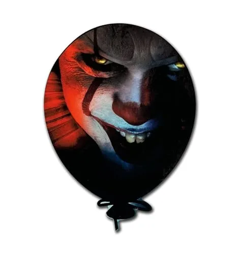 Elektroplate Officially Licensed IT Movie Pennywise Automotive Decal 3.25” x 4.5” | Premium All-Weather Vinyl Sticker for Cars, Trucks, Cooler, Laptops, and More | Made in The USA