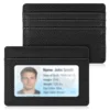 FINTIE slim card holder wallet with card slots and ID window