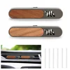 Car air vent clip essential oil diffuser 2-pack