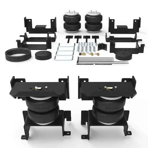 RETRUE Rear Air Bags Suspension Kit for 2015-2025 Ford F150 Truck Towing, 5000 Lbs of Load Leveling Capacity, Replacement for Firestone 2582 Ride Rite Airbags for Trucks Rear Suspension