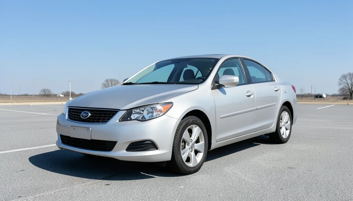 Silver sedan parked on a dealership lot, used to illustrate identifying a car's trim level