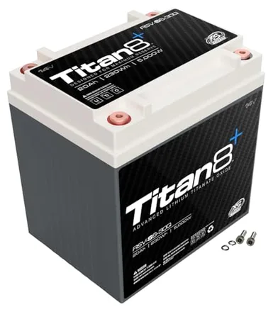 XS Power Titan8 RSV-S6-30Q lithium titanate car audio battery